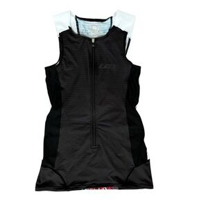 Louis Garneau Triathlon Top Size XS Women’s Black Full Zip